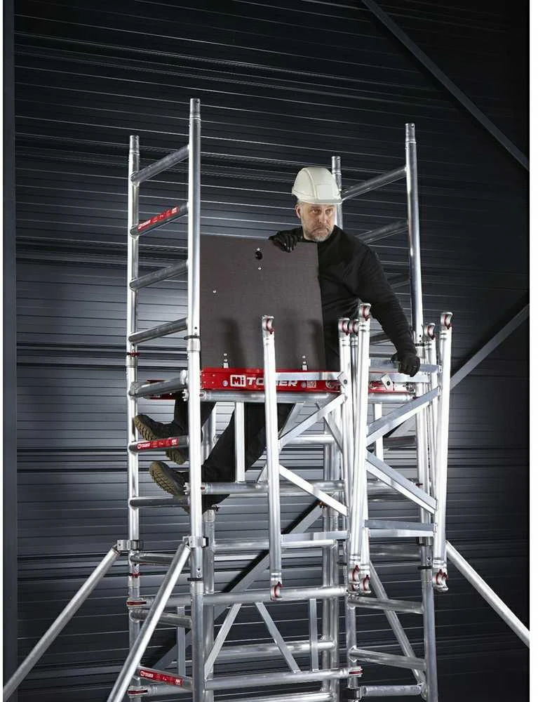 Altrex Aliuminio mobilus bokštelis MiTower (5,20 m darbinio aukščio)