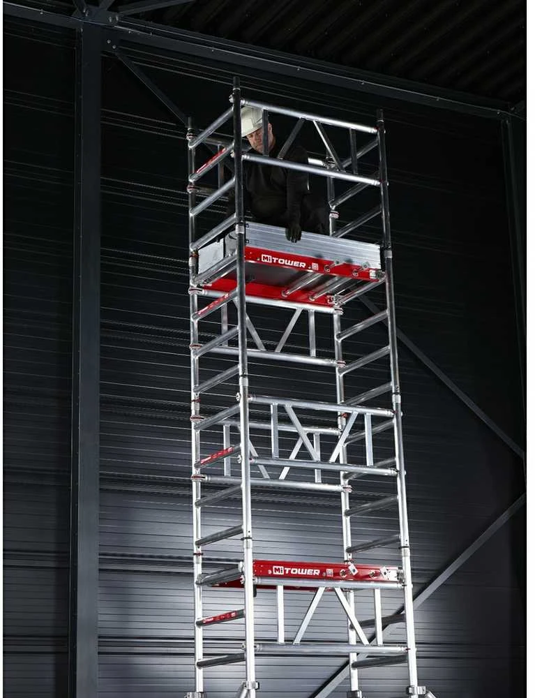 Altrex Aliuminio mobilus bokštelis MiTower (5,20 m darbinio aukščio)