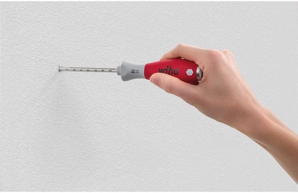 Atsuktuvas kaiščiams WIHA SoftFinish® su kaiščiais (5 vnt.)