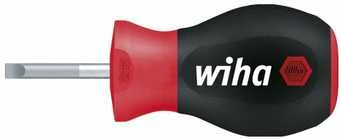 Atsuktuvas Wiha SoftFinish® trumpas Stubby (4,0 x 25x0,8 mm)