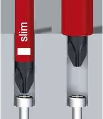Atsuktuvų rinkinys elektrikui WIHA SoftFinish slimFix Phillips (6 vnt.)