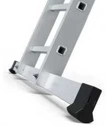 Daugiafunkcinės aliuminio kopėčios Drabest PRO, 2x11, 2 dalių, 150 kg