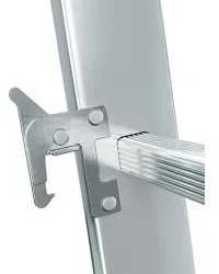 Daugiafunkcinės aliuminio kopėčios Drabest PRO, 2x11, 2 dalių, 150 kg