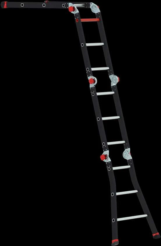 Daugiafunkcinės sudedamos kopėčios Altrex Varitrex PRO+ 4x3 + PF