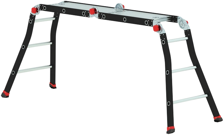Daugiafunkcinės sudedamos kopėčios Altrex Varitrex PRO+ 4x3 + PF