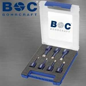 Grąžtas Deimantinių grąžtų rinkinys Bohrcraft M14, 7 vnt