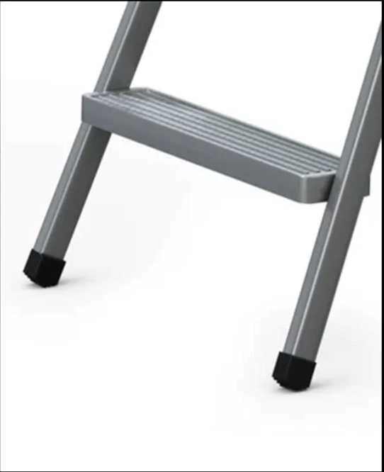 DRABEST HOME plieninės kopėčios, 3 pakopų, 125 kg