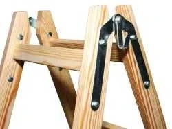 DRABEST standartinės medinės kopėčios, 2x4, 95 cm