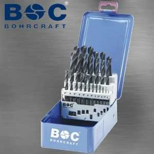 Grąžtas Grąžtų rinkinys BOHRCRAFT DIN 338 HSS-R /1,0 - 13,0 x 0,5 mm, 25 vnt.