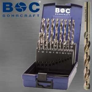 Grąžtas Grąžtų rinkinys BOHRCRAFT KE10 HSS-E ABS-Box /1-10x0,5/19-vnt.
