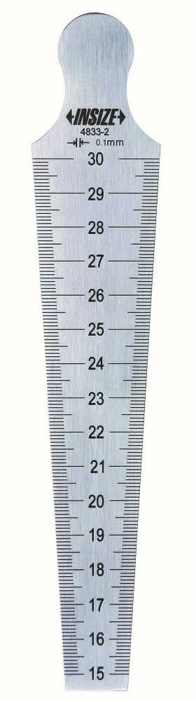 Insize Kūginis matuoklis Dydis 0,8-15mm (1/32"~5/8") 0,1mm