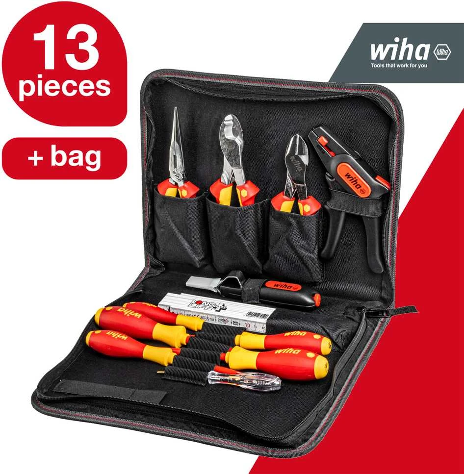 Įrankių rinkinys elektrikams Wiha "Best of VDE WIHA", 12 vnt.