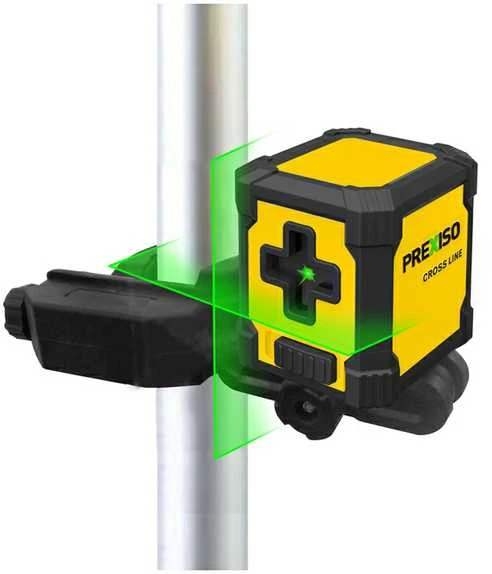 Kryžminių linijų lazeris, žalias spindulys Prexiso PLC10G (20 m)