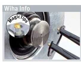Replės vidiniams žiedams WIHA Classic (J2; 180 mm; Ø 19-60 mm)