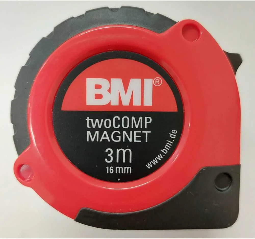 Ruletė BMI twoCOMP su magnetu (3 m)