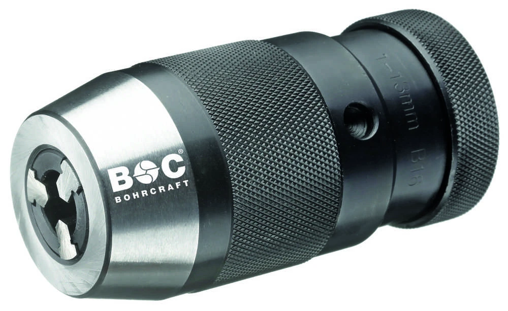 Savaime prisiveržiantis griebtuvas 0,2 - 13,0 mm/ B16 Bohrcraft Quick-Action Drill Chucks HD