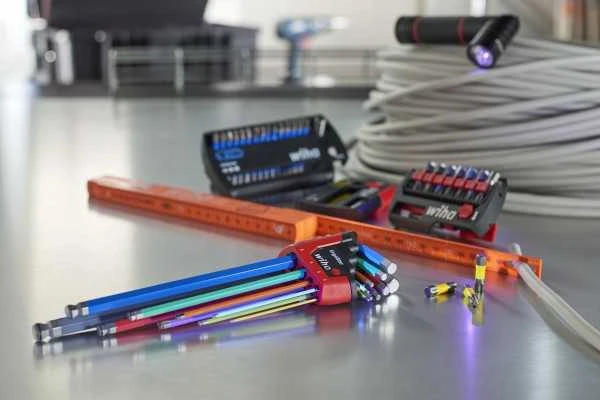 Šešiakampių raktų rinkinys L-formos Wiha ErgoStar coloured MagicRing SB