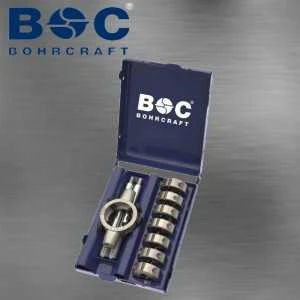 Sriegpjovių rinkinys Bohrcraft M3-M12, 8 vnt