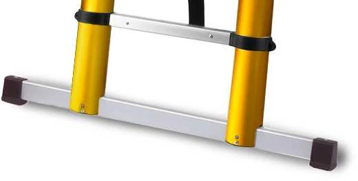 Teleskopinės kopėčios DRABEST 1x9 2,6m Premium