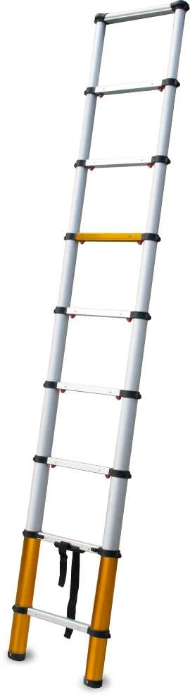 Teleskopinės kopėčios DRABEST 1x9 2,6m Premium