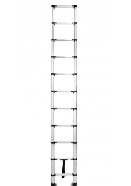 Teleskopinės plieninės kopėčios DRABEST 1x11 3,2 m
