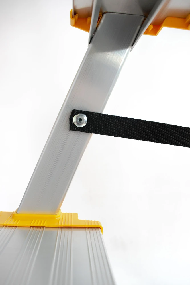 Vienpusės aliuminio kopėčios Drabest MAX, 4 laipteliai, 150 kg