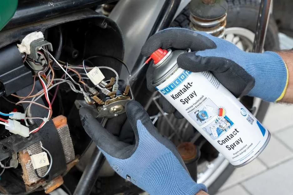 WEICON purškiklis | 400 ml | Purškiama elektros kontaktų apsauga ir priežiūra