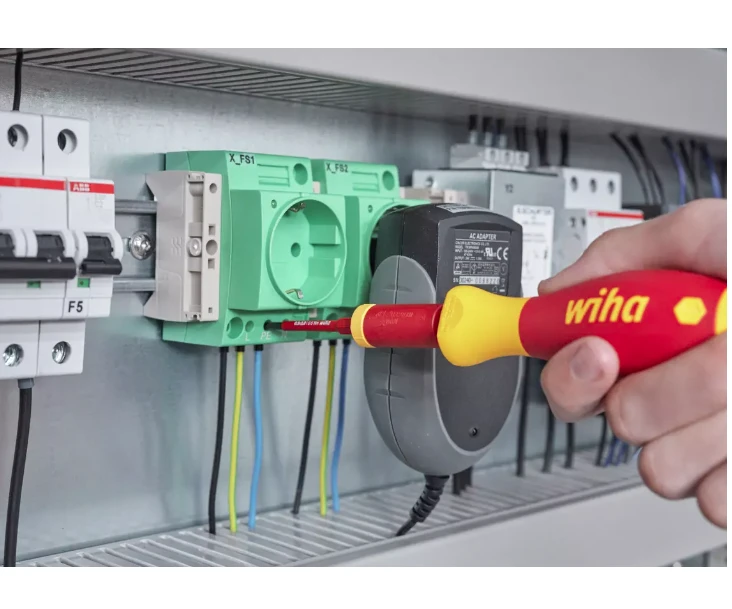 WIHA Sukimo momento rinkinys easyTorque adapterių, elektrinis 1000V, skirtas slimBits ir slimVario® laikikliui, 5 vnt.