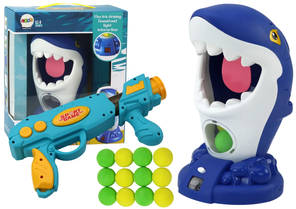 Arkadinis žaidimas Lean Toys Shark Shooting