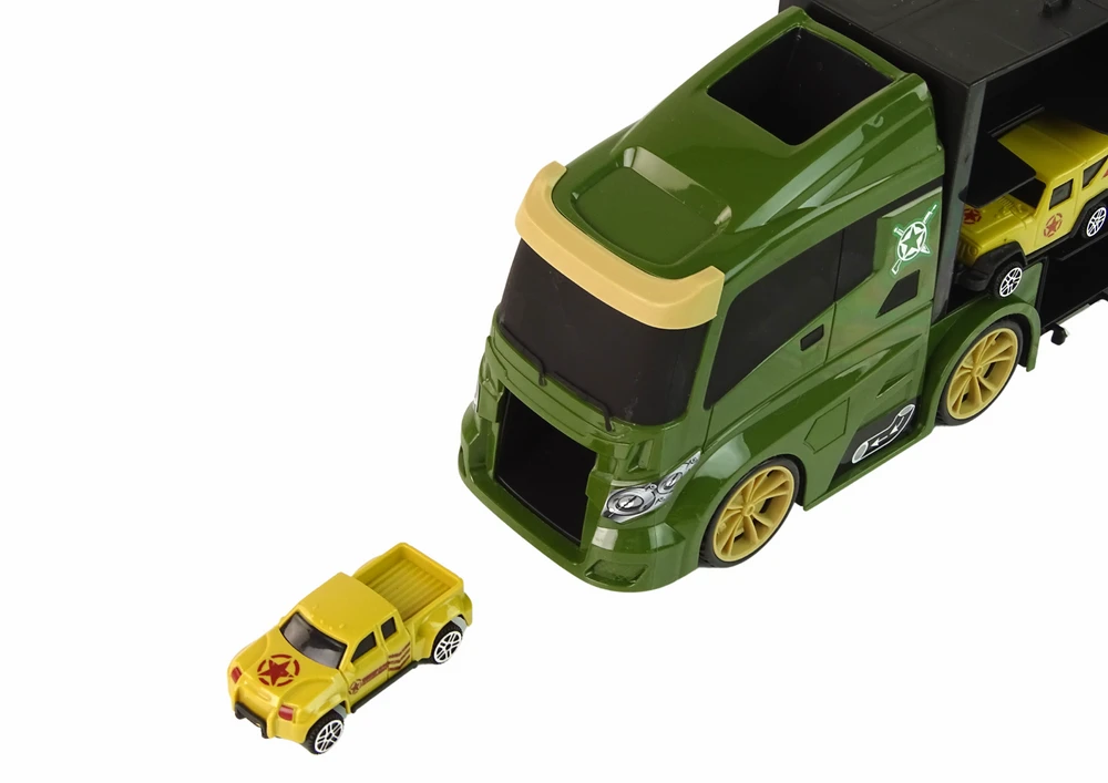 Lean Toys Vilkiko ir transporto priemonių rinkinys LeanToys