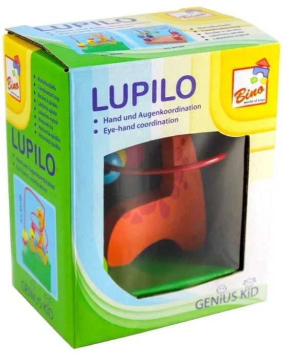 BINO Ergoterapinis žaislas Žirafa, 12 mėn.+