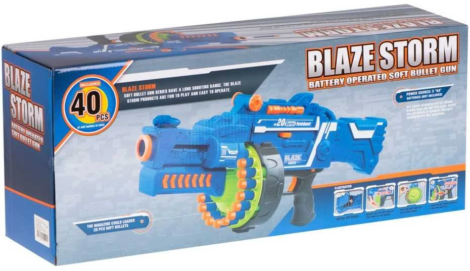 Blaze Storm šautuvas + 40 minkštų šovinių