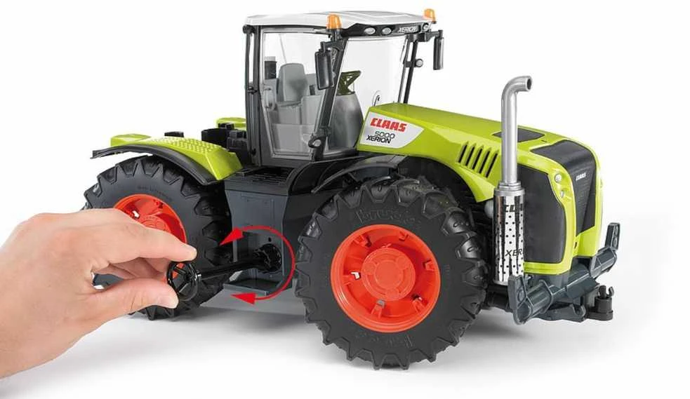 BRUDER traktorius žalias claas xerion 5000, 03015