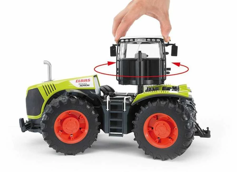 BRUDER traktorius žalias claas xerion 5000, 03015