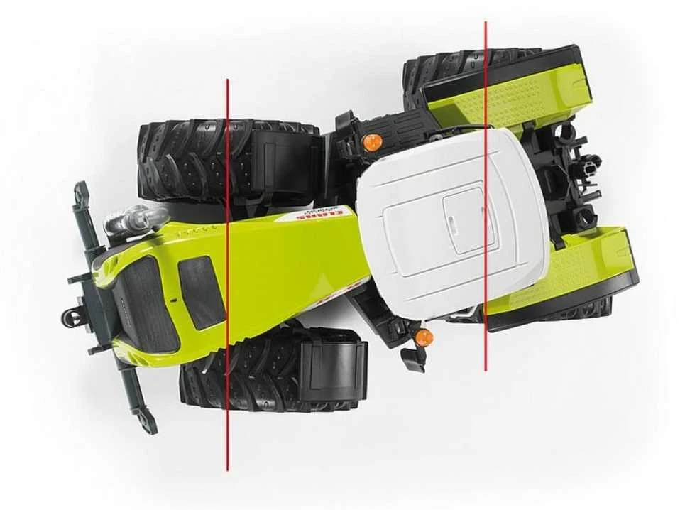 BRUDER traktorius žalias claas xerion 5000, 03015