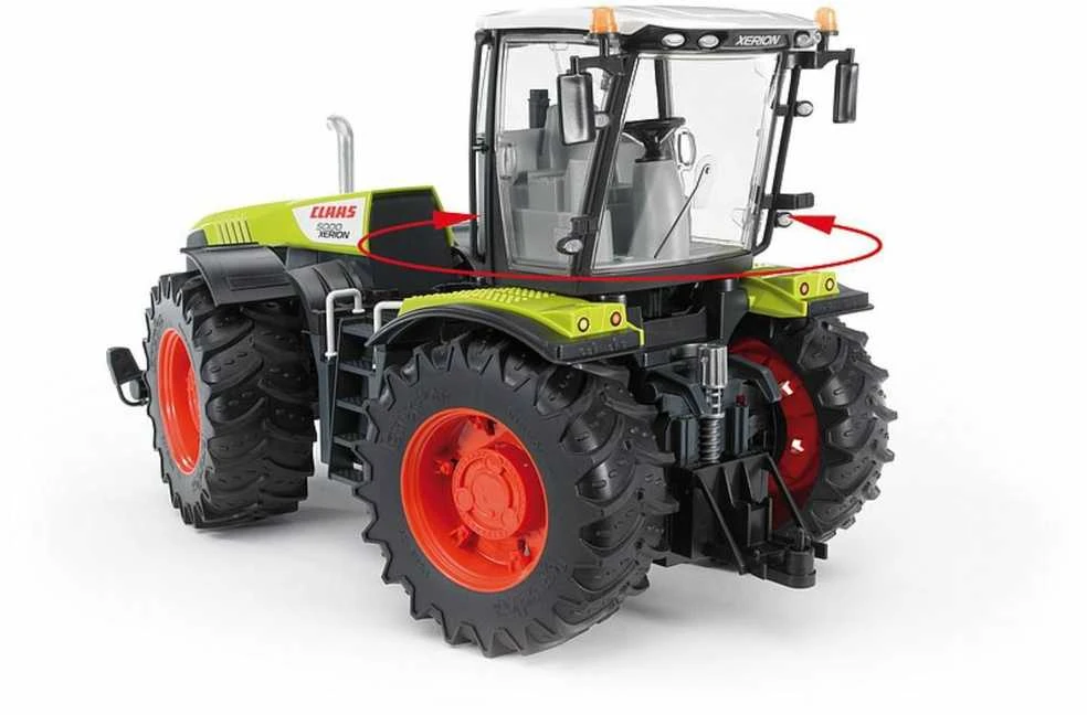 BRUDER traktorius žalias claas xerion 5000, 03015