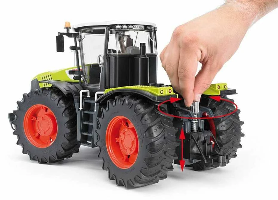 BRUDER traktorius žalias claas xerion 5000, 03015