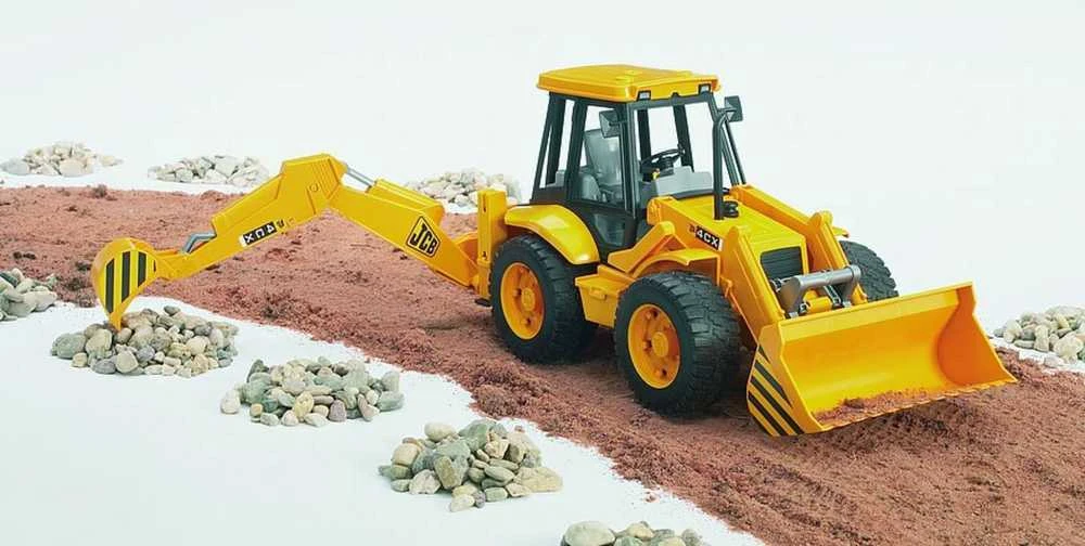 BRUDER ekskavatorius-krautuvas, JCB 4CX , 02428