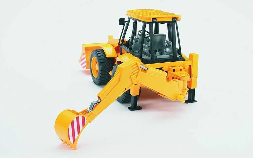 BRUDER ekskavatorius-krautuvas, JCB 4CX , 02428