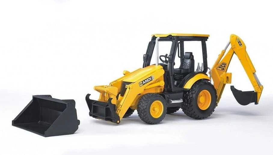 Bruder 02427 JCB MIDI CX žaislinis ekskavatorius