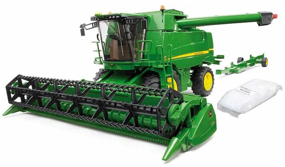 Žaislinis kombainas Bruder John Deere (02132)
