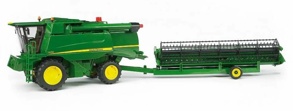 Žaislinis kombainas Bruder John Deere (02132)