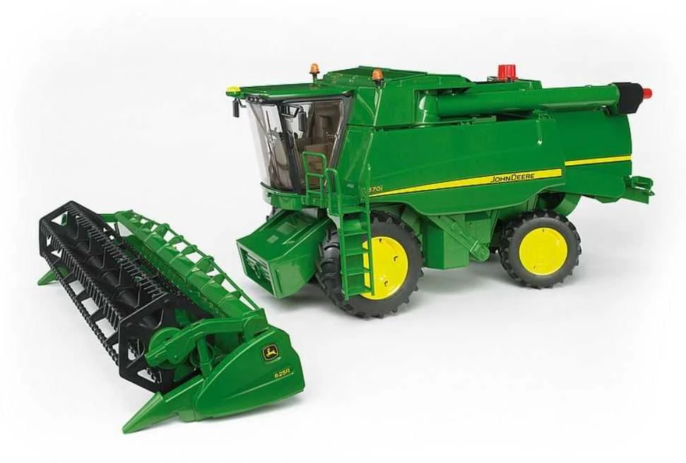 Žaislinis kombainas Bruder John Deere (02132)