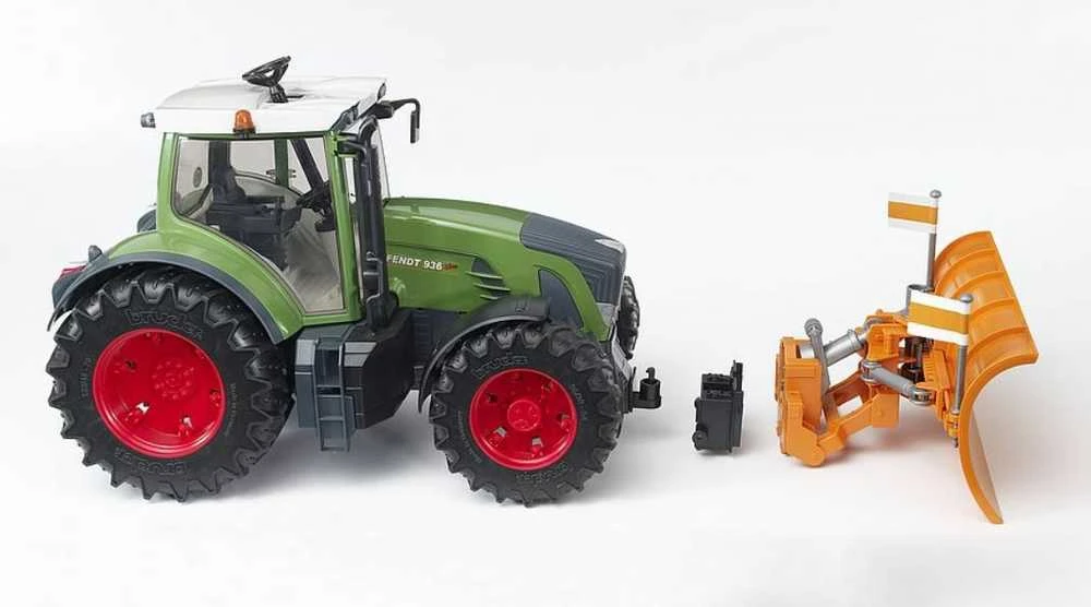 BRUDER priedas 02582 - sniego valymo plūgas