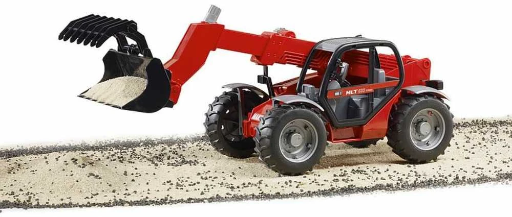 BRUDER teleskopinis krautuvas Manitou MLT 633, 02125