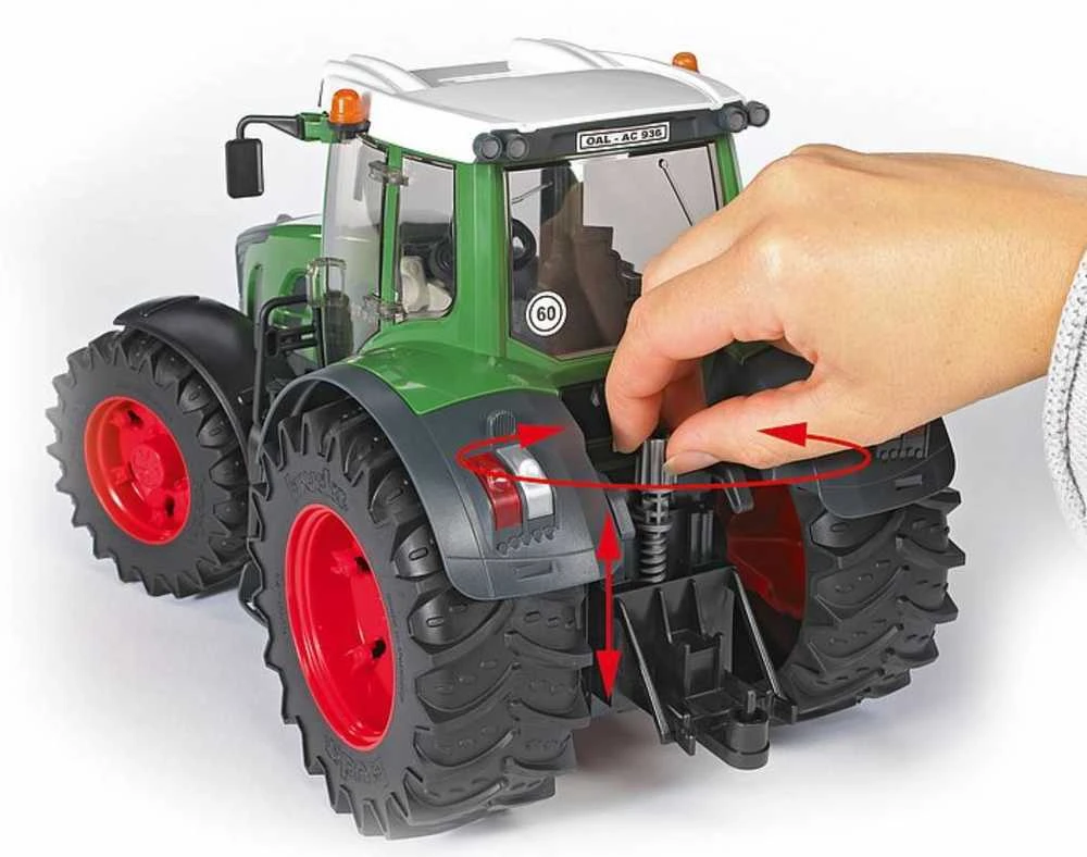 Vaikiškas traktorius BruderFendt 936 Vario, žalias