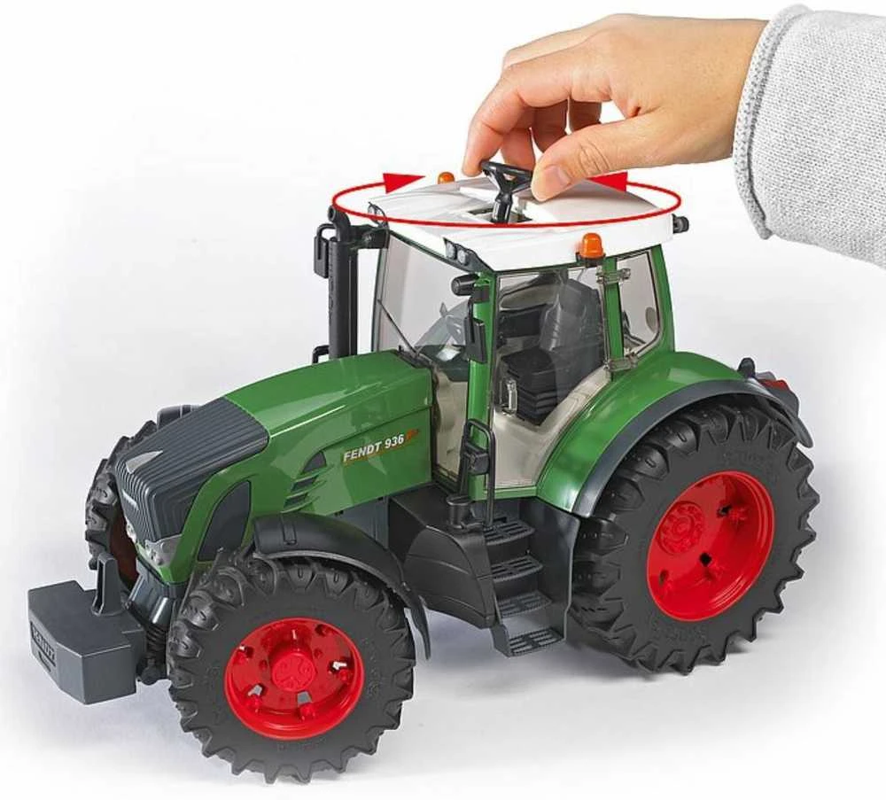 Vaikiškas traktorius BruderFendt 936 Vario, žalias