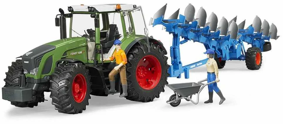 Vaikiškas traktorius BruderFendt 936 Vario, žalias