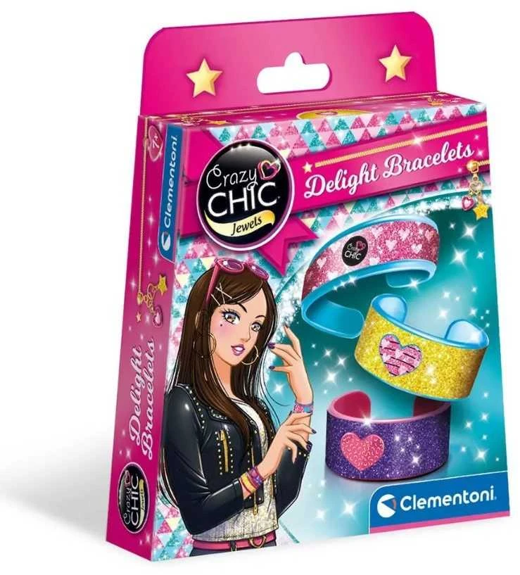 CLEMENTONI Crazy Chic Apyrankių rinkinys Delight, 18532