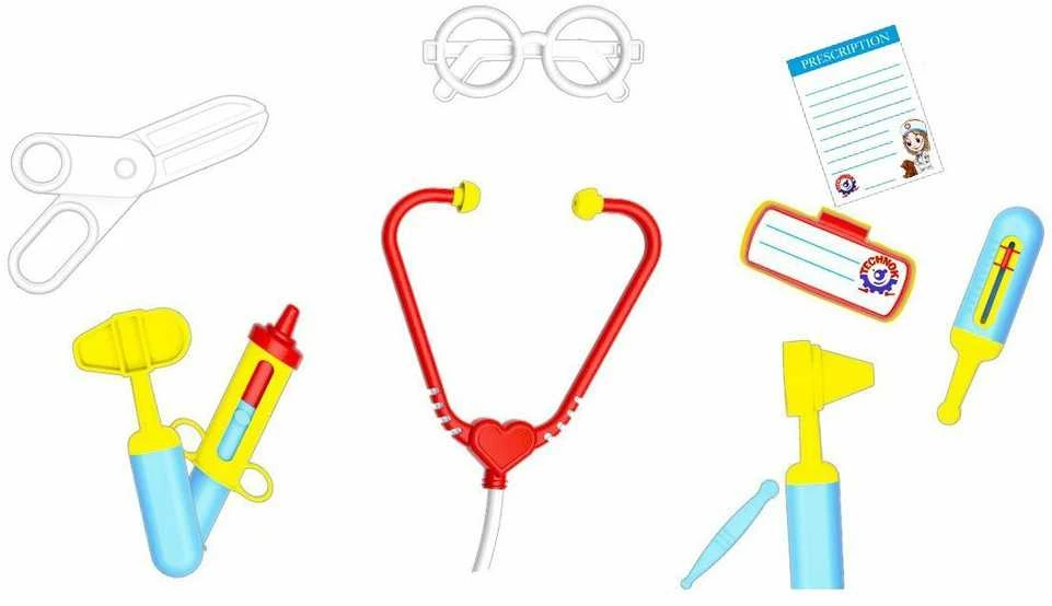 Dėlionė Technok gydytojo rinkinys lagamine 27 cm